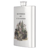 Deutsche Jagdterrier Flachmann (Links)