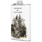 Deutsche Jagdterrier Flachmann (Links)