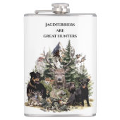 Deutsche Jagdterrier Flachmann (Vorderseite)