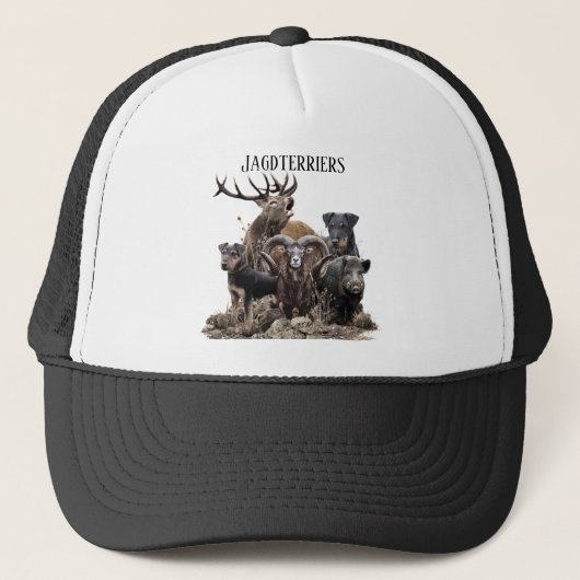 Deutsche Jagdterrier Truckerkappe (Vorderseite)