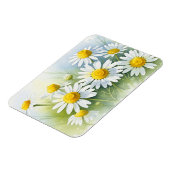 Deutsche Kamille in Blüte Magnet (Linke Seite)