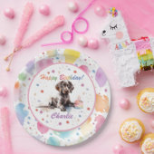 Deutsche Kurzfarbpapier-Platte Pappteller (Party)