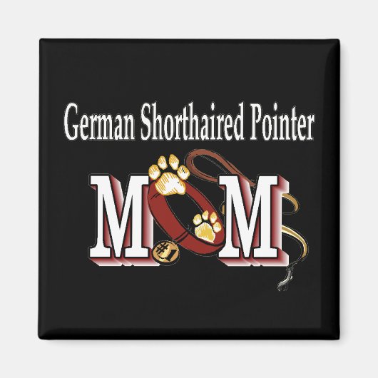 Deutsche Kurzhaarige Mauszeigergeschenke Magnet (Vorne)