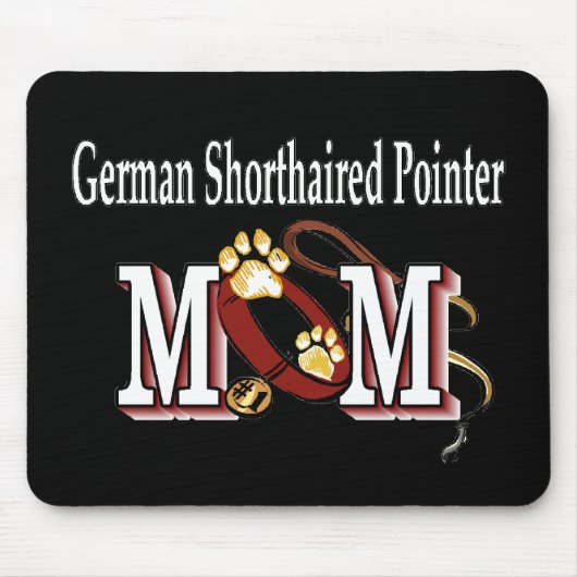 Deutsche Kurzhaarige Mauszeigergeschenke Mousepad (Vorne)
