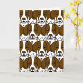 Deutsche kurzhaarige Zeiger Karte (Gelbe Blume)