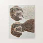 Deutsche kurzhaarige Zeiger Puzzle (Vertikal)