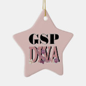 Deutsche kurzhaariger Zeiger DIVA Keramikornament (Rechts)