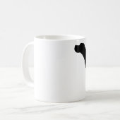 Deutsche kurzhaariger Zeiger-Liebe Kaffeetasse (Vorderseite Links)