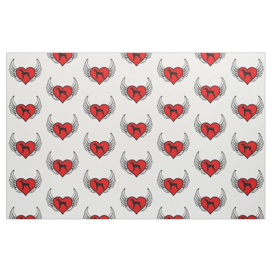 Deutsche kurzhaariger Zeiger-Winged Stoff (Fat Quarter (45,7 x 55,9 cm))