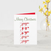 DEUTSCHE KÜRZKARTE - Weihnachtskarte - APS Karte (Gelbe Blume)