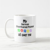 Deutsche Kurzläufer-Design Kaffeetasse (Links)