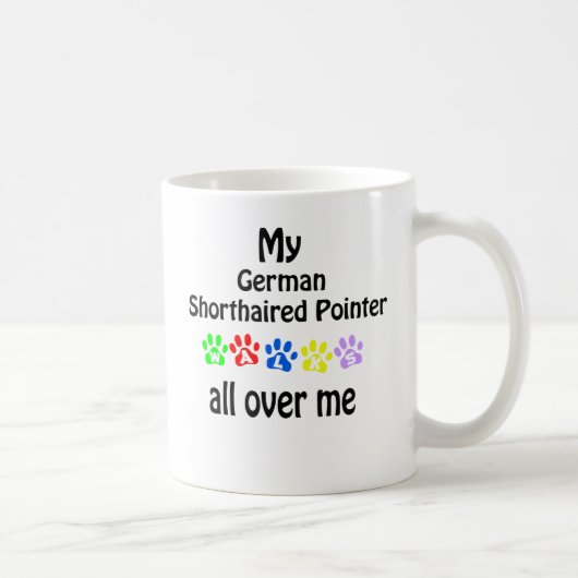 Deutsche Kurzläufer-Design Kaffeetasse (Rechts)