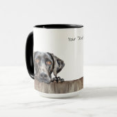 Deutsche Kurzläufer-Tasse Tasse (Vorderseite Links)