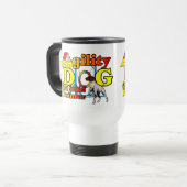 Deutsche Kurzpointer-Agility-Geschenke Reisebecher (Vorderseite Links)
