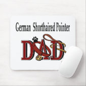 Deutsche Kurzpointer-Vater-Geschenke Mousepad (Mit Mouse)