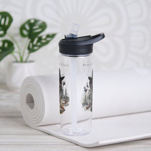 Deutsche Kurzpointer Water Flasche (Yoga)