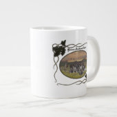 Deutsche Kurzpointer-Welpen Jumbo-Tasse (Vorderseite Rechts)