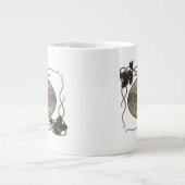 Deutsche Kurzpointer-Welpen Jumbo-Tasse (Vorderseite)
