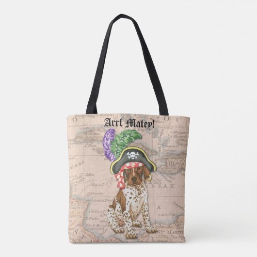 Deutsche Kurzportraitbrücke Tasche (Rückseite)