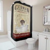 Deutsche Kurzschlussfirma Pointer Dog Bath Soap Duschvorhang (Beispiel)