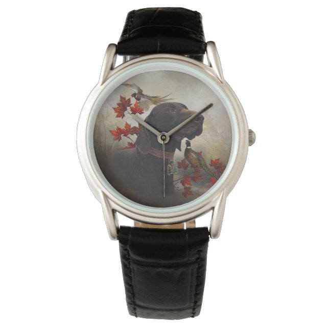 Deutsche Kurzzeiger (APS) Armbanduhr (Vorderseite)