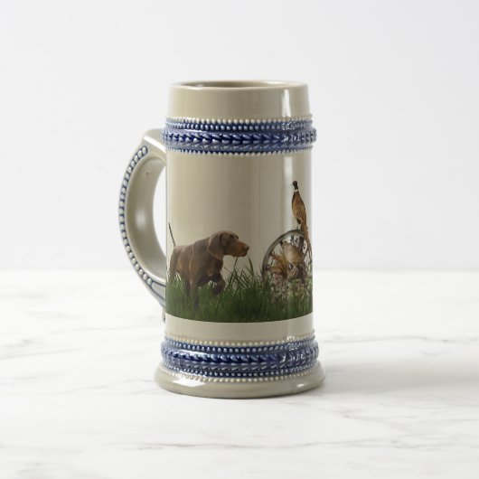 Deutsche Kurzzeiger (APS) Bierglas (Vorderseite Links)