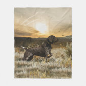 Deutsche Kurzzeiger (APS) Fleecedecke (Vorderseite)