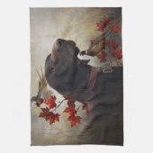 Deutsche Kurzzeiger (APS) Geschirrtuch (Vertikal)