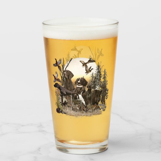 Deutsche Kurzzeiger (APS) Glas (Rückseite (gefüllt))