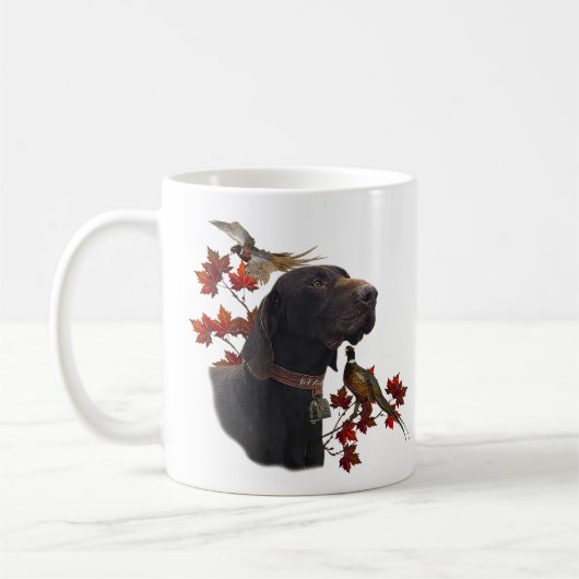 Deutsche Kurzzeiger (APS) Kaffeetasse (Links)