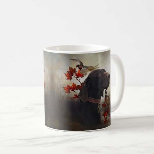 Deutsche Kurzzeiger (APS) Kaffeetasse (VorderseiteRechts)