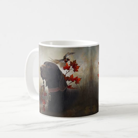 Deutsche Kurzzeiger (APS) Kaffeetasse (Vorderseite Links)
