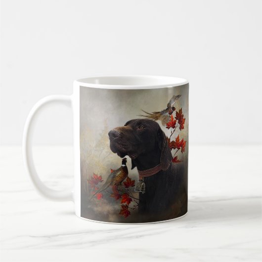 Deutsche Kurzzeiger (APS) Kaffeetasse (Links)
