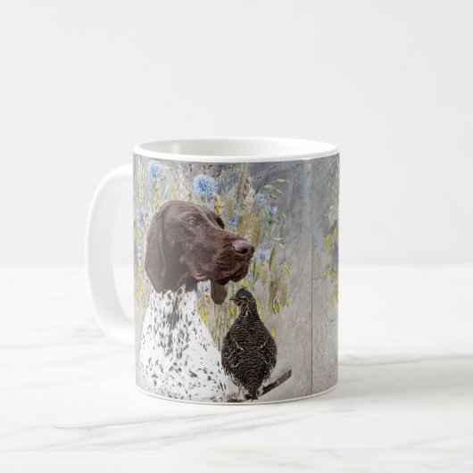 Deutsche Kurzzeiger (APS) Kaffeetasse (Vorderseite Links)