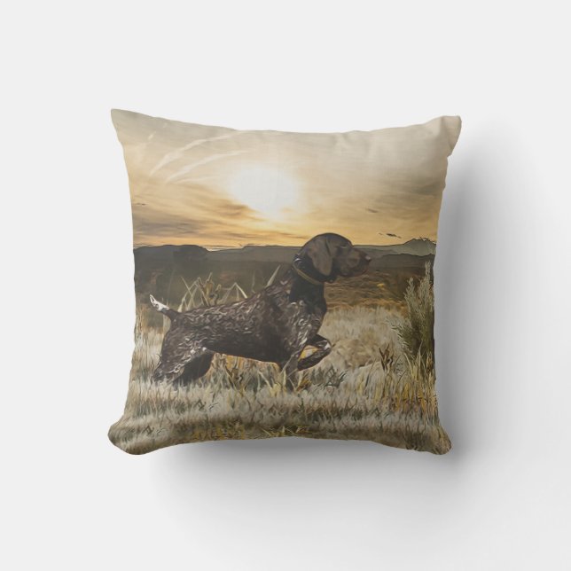 Deutsche Kurzzeiger (APS) Kissen (Vorderseite)