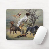 Deutsche Kurzzeiger (APS) Mousepad (Mit Mouse)