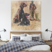 Deutsche Kurzzeiger (APS) - Polyacryl P Leinwanddruck (Insitu (Schlafzimmer))