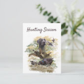 Deutsche Kurzzeiger (APS) Postkarte (Stehend Vorderseite)