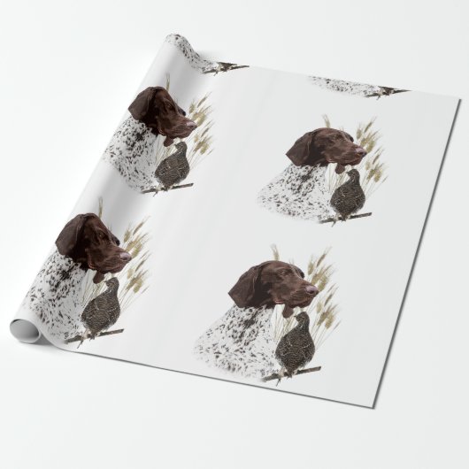 Deutsche Kurzzeiger (APS) Postkartenkaffee Geschenkpapier (Ungerollt)