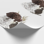 Deutsche Kurzzeiger (APS) Postkartenkaffee Geschenkpapier (Ecke)