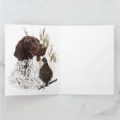 Deutsche Kurzzeiger (APS) Postkartenkaffee Karte (Innenseite)