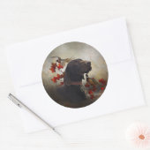 Deutsche Kurzzeiger (APS) Runder Aufkleber (Umschlag)