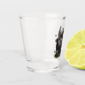 Deutsche Kurzzeiger (APS) Schnapsglas (Links)