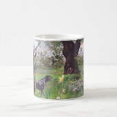 Deutsche Kurzzeiger (APS) Tapestry Poster Kaffeetasse (Mittel)