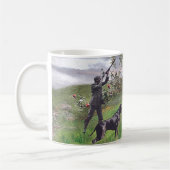 Deutsche Kurzzeiger (APS) Tapestry Poster Kaffeetasse (Links)