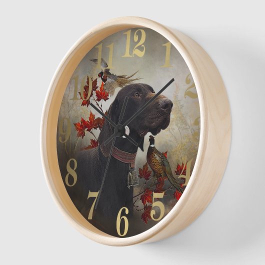 Deutsche Kurzzeiger (APS) Uhr (Winkel)