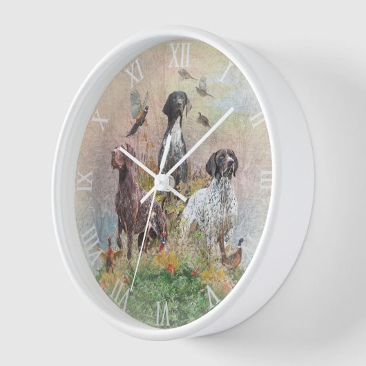 Deutsche Kurzzeiger (APS) Uhr (Winkel)