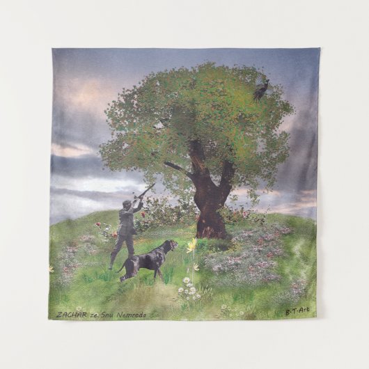 Deutsche Kurzzeiger (APS) Wandteppich (Vorderseite)