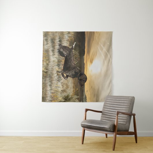 Deutsche Kurzzeiger (APS) Wandteppich (Beispiel (Horizontal))