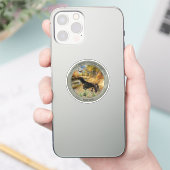 Deutsche Kurzzeiger Aufkleber (Telefon)